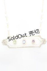 Boo!Do堂 / ジュエリーボックスネックレス  アイボリー×ゴールド O-25-08-21-1015-LO-AC-IG-ZT394-F003