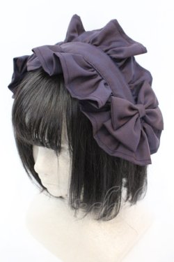 画像1: BISHU / 尾州ロリィタヘッドドレス  紫陽花ライラック O-25-08-21-1024-LO-AC-OW-OS