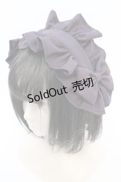 画像1: BISHU / 尾州ロリィタヘッドドレス  紫陽花ライラック O-25-08-21-1024-LO-AC-OW-OS