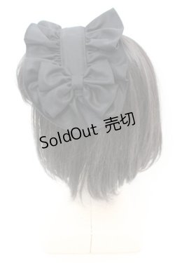 画像2: BISHU / 尾州ロリィタヘッドドレス  クロ O-25-08-21-1025-LO-AC-OW-OS