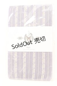 Sheglit / Flower Stripe Over Knee オーバーニー  ライラック O-25-08-21-1033-EL-ZA-IG-OS