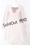 axes femme kawaii / ストライプセーラーワンピース M ピンク O-25-08-21-006-AX-OP-IG-OS