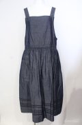 Jane Marple / Vintage marine tablier skirt M クロ O-25-08-21-072-JM-SK-IG-OS