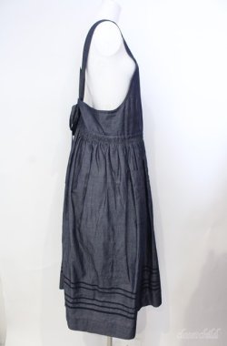 画像2: Jane Marple / Vintage marine tablier skirt M クロ O-25-08-21-072-JM-SK-IG-OS
