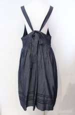 画像3: Jane Marple / Vintage marine tablier skirt M クロ O-25-08-21-072-JM-SK-IG-ZT095 (3)