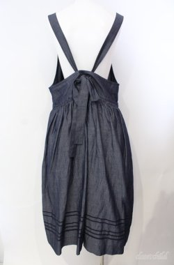画像3: Jane Marple / Vintage marine tablier skirt M クロ O-25-08-21-072-JM-SK-IG-OS