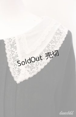 画像2: SERAPHIM / パンセのバルーンスリーブドレス  クロ O-25-08-21-075-LO-OP-IG-OS