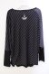 画像3: ALGONQUINS / エンブレムptドルマンプルオーバー F ブラック×チャコールグレー系 O-25-08-21-085-AL-TO-OW-OS (3)