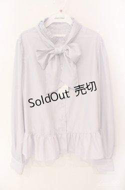 画像1: Perla nell' ostrica / Thetis Blouse (L size) ブラウス L ラベンダー O-25-08-21-099-EL-BL-IG-OS