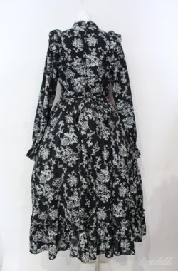 画像4: Amavel / Romantic Floralロングワンピース  クロ O-25-08-21-008-CA-OP-IG-OS