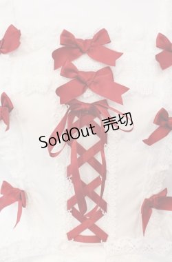 画像2: BABY,THE STARS SHINE BRIGHT / Ribbon ribbon blooms ジャンパースカート  オフ O-25-08-21-002-BA-OP-IG-OS
