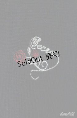 画像2: Secret Honey / ローズ刺繍ボレロカーディガン  クロ O-25-08-21-013-CA-TO-IG-OS