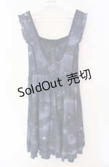 axes femme / ロマンティック星空ワンピース  ネイビー O-25-08-21-015-AX-OP-IG-OS