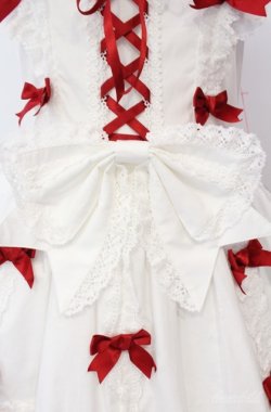 画像3: BABY,THE STARS SHINE BRIGHT / Ribbon ribbon blooms ジャンパースカート  オフ O-25-08-21-002-BA-OP-IG-OS