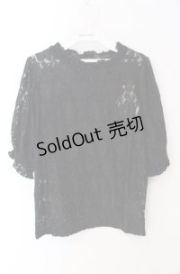 m petit by misako / TT*AOKシアートップス M クロ O-25-08-21-025-LO-TO-IG-ZT065