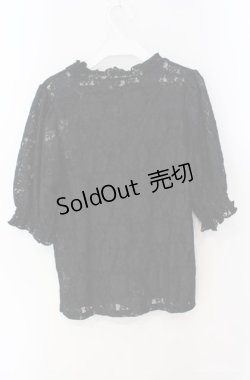 画像2: m petit by misako / TT*AOKシアートップス M クロ O-25-08-21-025-LO-TO-IG-ZT065