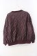 画像3: Jane Marple Dans Le Salon / Back matelasse sweatshirt スウェット M ワイン O-25-08-21-029-JM-TO-IG-OS (3)