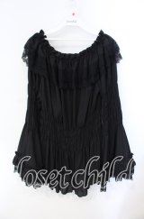 ATELIER PIERROT / 【プラスサイズ】Shirring princess sleeve blouse 2 ブラック O-25-08-23-040-EL-BL-IG-OS