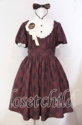 pink / Retro Idol ワンピース・カチューシャ XL ワイン O-25-08-23-1008-LO-OP-OW-OS