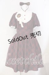pink / Retro Idol ワンピース・カチューシャ XL ワイン O-25-08-23-1008-LO-OP-OW-OS