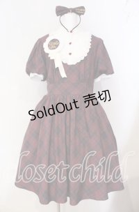 pink / Retro Idol ワンピース・カチューシャ XL ワイン O-25-08-23-1008-LO-OP-OW-OS