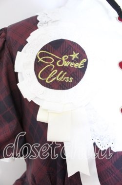 画像2: pink / Retro Idol ワンピース・カチューシャ XL ワイン O-25-08-23-1008-LO-OP-OW-OS