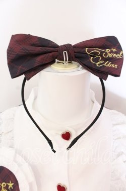 画像3: pink / Retro Idol ワンピース・カチューシャ XL ワイン O-25-08-23-1008-LO-OP-OW-OS