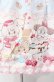 画像3: axes femme kawaii / mikko illustration × axes femme KAWAII ダイナーカフェワンピース M サックス O-25-08-23-1009-AX-OP-OW-OS (3)