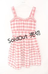 LIZ LISA / 裾ハートくりぬきワンピース  アカ O-25-08-23-1020-LO-OP-OW-ZT484