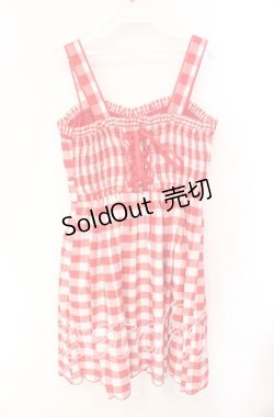 画像3: LIZ LISA / 裾ハートくりぬきワンピース  アカ O-25-08-23-1020-LO-OP-OW-ZT484