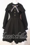 Amavel / Rose Ruban ミドル丈 ワンピース F クロ O-25-08-23-1029-CA-OP-OW-OS