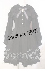 Amavel / Rose Ruban ミドル丈 ワンピース F クロ O-25-08-23-1029-CA-OP-OW-OS