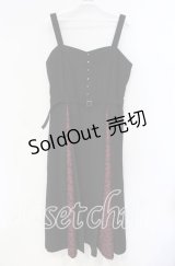 axes femme / 刀剣乱舞ONLINE　加州清光ワンピース F クロ×アカ O-25-08-23-082-AX-OP-OW-OS