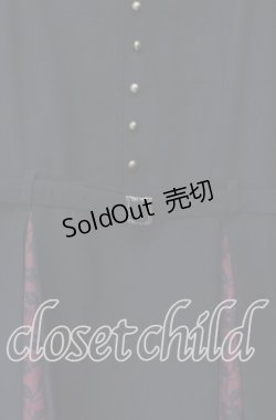 画像2: axes femme / 刀剣乱舞ONLINE　加州清光ワンピース F クロ×アカ O-25-08-23-082-AX-OP-OW-OS