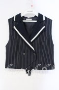 axes femme / バッグリボンベスト F クロ O-25-08-23-085-AX-TO-OW-OS