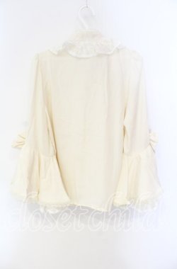 画像4: axes femme kawaii / 姫袖7分丈ブラウス M キナリ O-25-08-23-089-AX-BL-OW-OS
