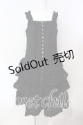 PINK HOUSE / ピコフリル使いカットワークレースワンピース  クロ O-25-08-23-009-LO-OP-OW-ZI