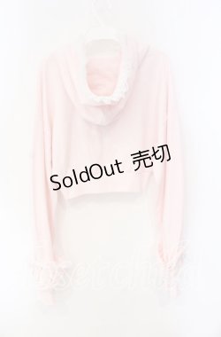 画像4: Ank Rouge / フリフリレースショートパーカー M ピンク O-25-08-23-094-CA-TO-OW-OS