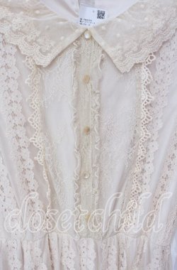 画像2: axes femme / 総レースワンピース M ピンクベージュ O-25-08-23-099-AX-OP-OW-OS