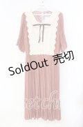 axes femme / シアーストライプワンピース F ピンク O-25-08-23-100-AX-OP-OW-OS