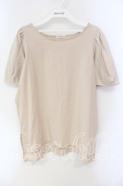 画像1: axes femme / レース襟set Tシャツ M ベージュ O-25-08-23-106-AX-TS-OW-OS
