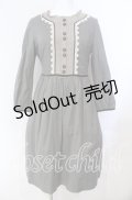 Jane Marple / タックヨークワンピース M カーキグリーン O-25-08-23-013-JM-OP-OW-OS