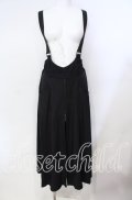 axes femme POETIQUE / ２ｗａｙデザインサス付パンツ M クロ O-25-08-23-002-AX-SK-OW-OS