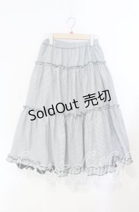 m petit by misako / NINA'Sギャザースカート M クロ O-25-08-23-015-LO-SK-OW-OS
