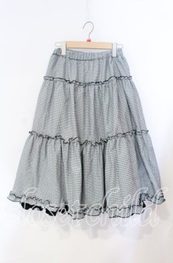 画像1: m petit by misako / NINA'Sギャザースカート M クロ O-25-08-23-015-LO-SK-OW-OS