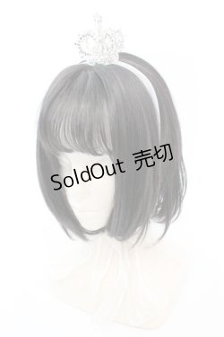 画像1: BABY,THE STARS SHINE BRIGHT / 蝶々王冠ヘッドドレス  シルバー O-25-08-25-034-BA-AC-OW-OS