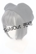 HEIHEI / ハート型ベレー帽  クロ O-25-08-25-038-PU-AC-OW-OS