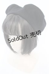 HEIHEI / ハート型ベレー帽  クロ O-25-08-25-038-PU-AC-OW-OS