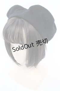HEIHEI / ハート型ベレー帽  クロ O-25-08-25-038-PU-AC-OW-OS