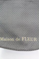 画像2: Maison de FLEUR / フリルハンドバッグ  グレー O-25-08-25-002-LO-BG-IG-ZTK026 (2)